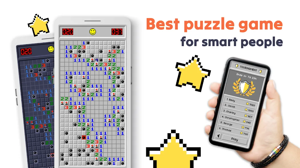 Minesweeper [MOD: без рекламы и все уровни открыты] Screenshot 1