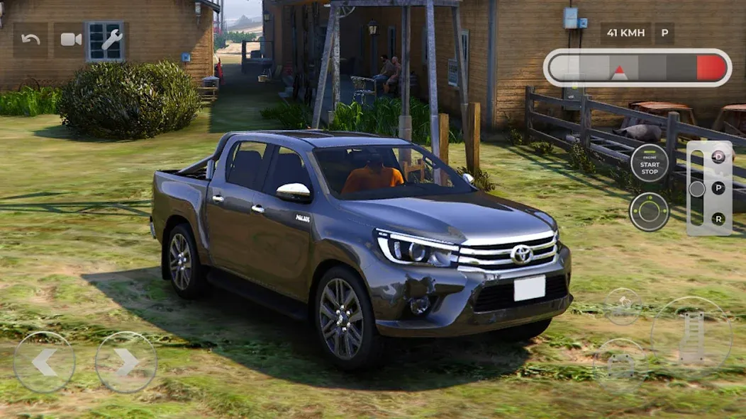 Toyota Hilux 4x4 Mountain Ride [MOD: безлимитные деньги, все машины открыты] Screenshot 1