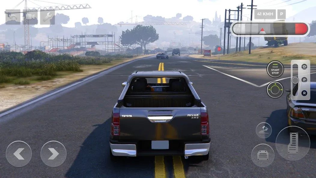 Toyota Hilux 4x4 Mountain Ride [MOD: безлимитные деньги, все машины открыты] Screenshot 2