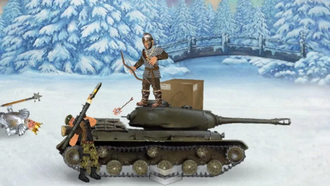 Back Wars [MOD: много денег и оружия] Screenshot 3