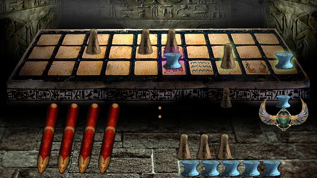 Egyptian Senet (Ancient Egypt] [MOD: открыты все поля и фишки] Screenshot 3