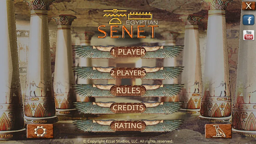 Egyptian Senet (Ancient Egypt] [MOD: открыты все поля и фишки] Screenshot 4