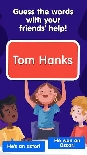 Hands Up: Guess the words [MOD: безлимитные подсказки и открыты все слова] Screenshot 1