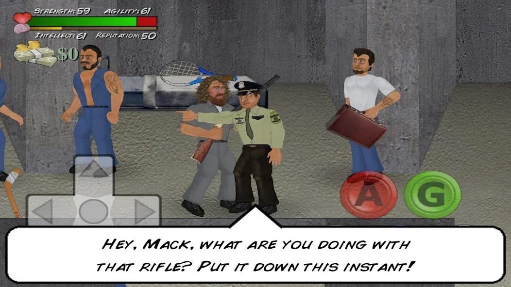 Hard Time [MOD: безлимитное здоровье и быстрый прогресс] Screenshot 1