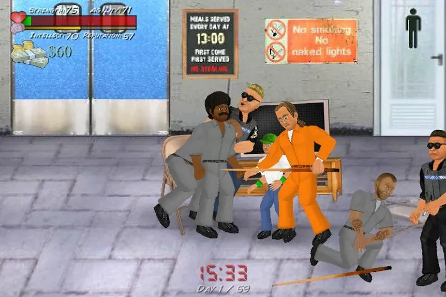 Hard Time [MOD: безлимитное здоровье и быстрый прогресс] Screenshot 2