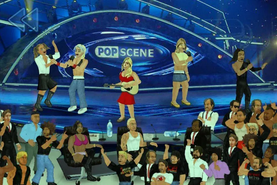 Popscene [MOD: безлимитные деньги и популярность] Screenshot 1