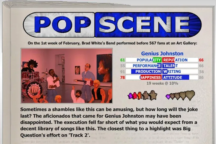 Popscene [MOD: безлимитные деньги и популярность] Screenshot 4