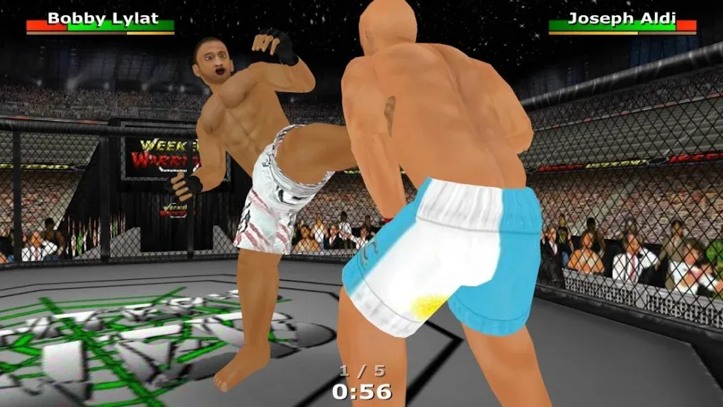 Weekend Warriors MMA [MOD: безлимитные деньги и энергия] Screenshot 1