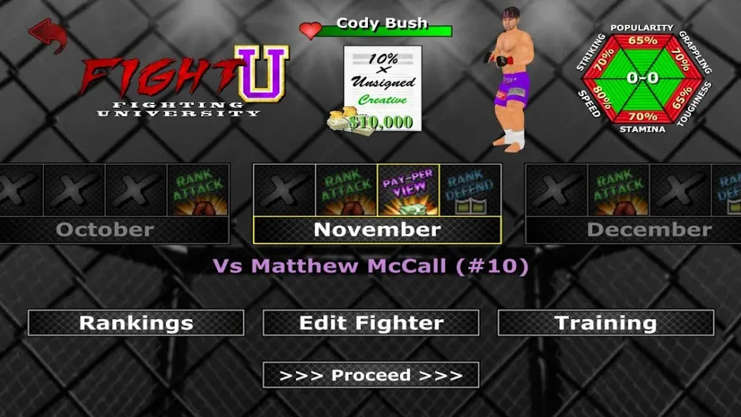 Weekend Warriors MMA [MOD: безлимитные деньги и энергия] Screenshot 5