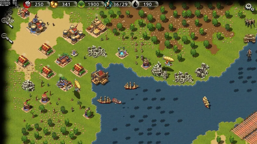 Warage [MOD: много ресурсов и открыты все уровни] Screenshot 1