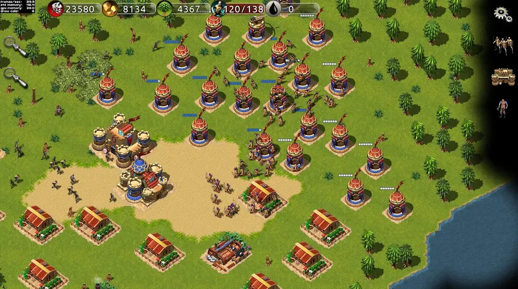 Warage [MOD: много ресурсов и открыты все уровни] Screenshot 2