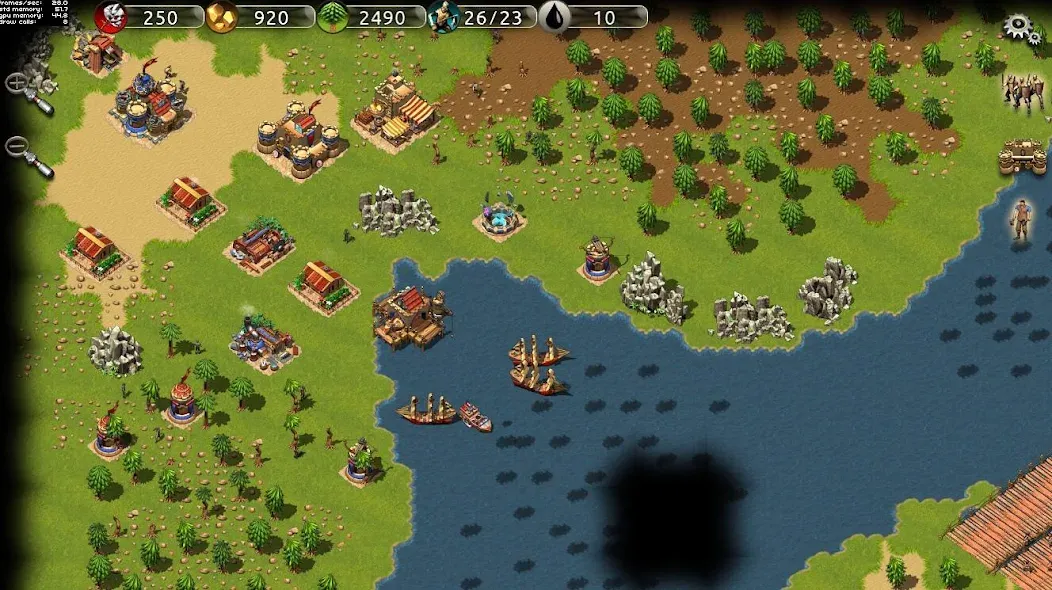 Warage [MOD: много ресурсов и открыты все уровни] Screenshot 3