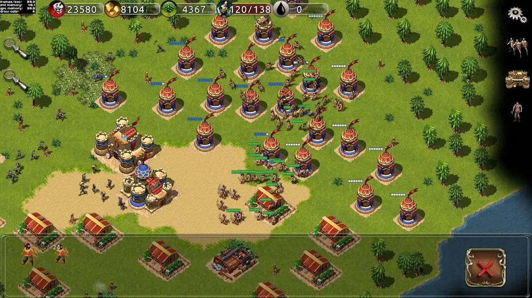 Warage [MOD: много ресурсов и открыты все уровни] Screenshot 4