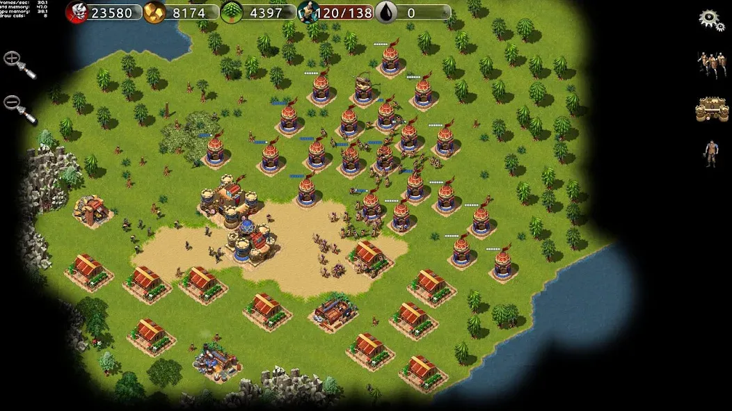 Warage [MOD: много ресурсов и открыты все уровни] Screenshot 5