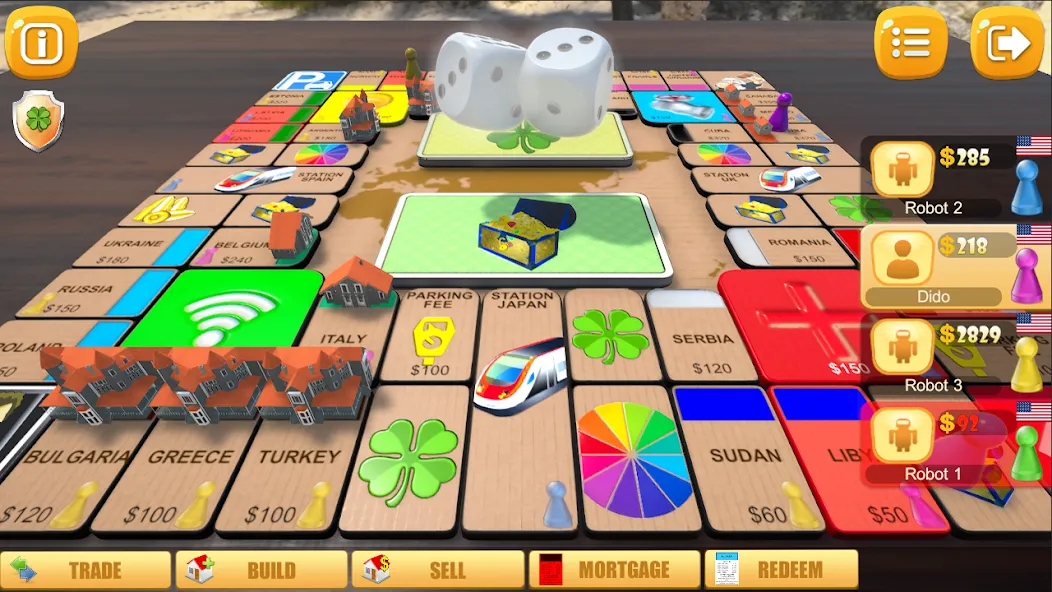 Rento - Dice Board Game Online [MOD: безлимитные деньги и все функции открыты] Screenshot 5