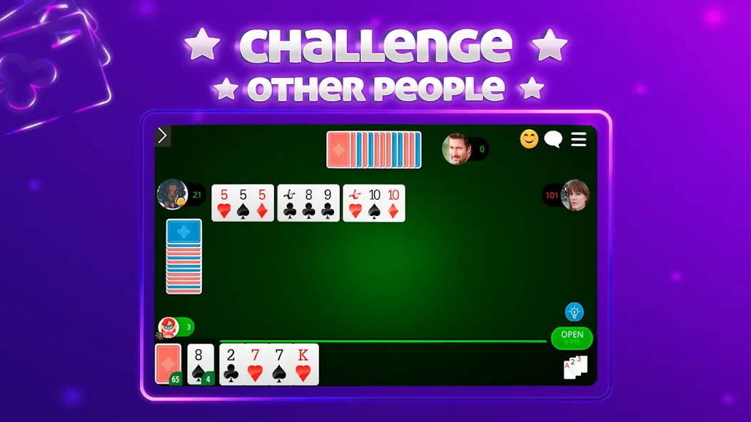 Scala 40 Online - Card Game [MOD: онлайн игра без рекламы] Screenshot 2