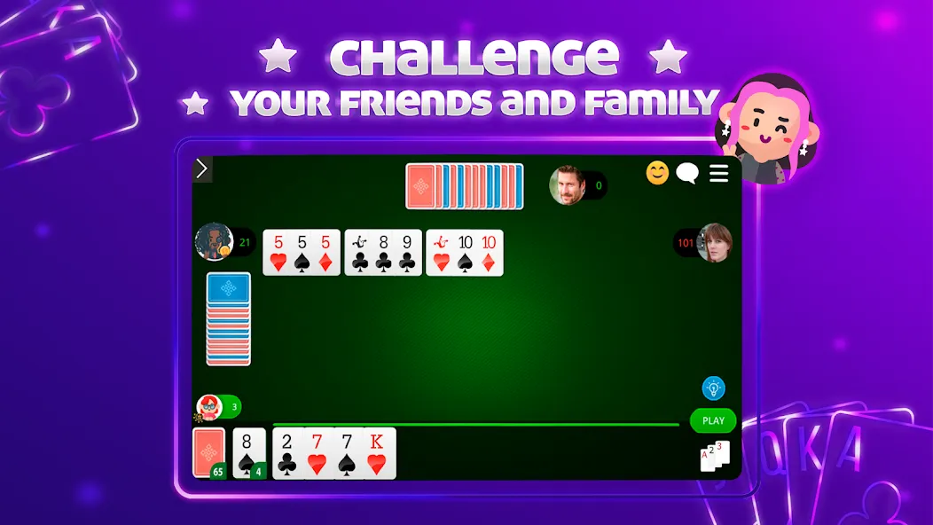 Scala 40 Online - Card Game [MOD: онлайн игра без рекламы] Screenshot 4
