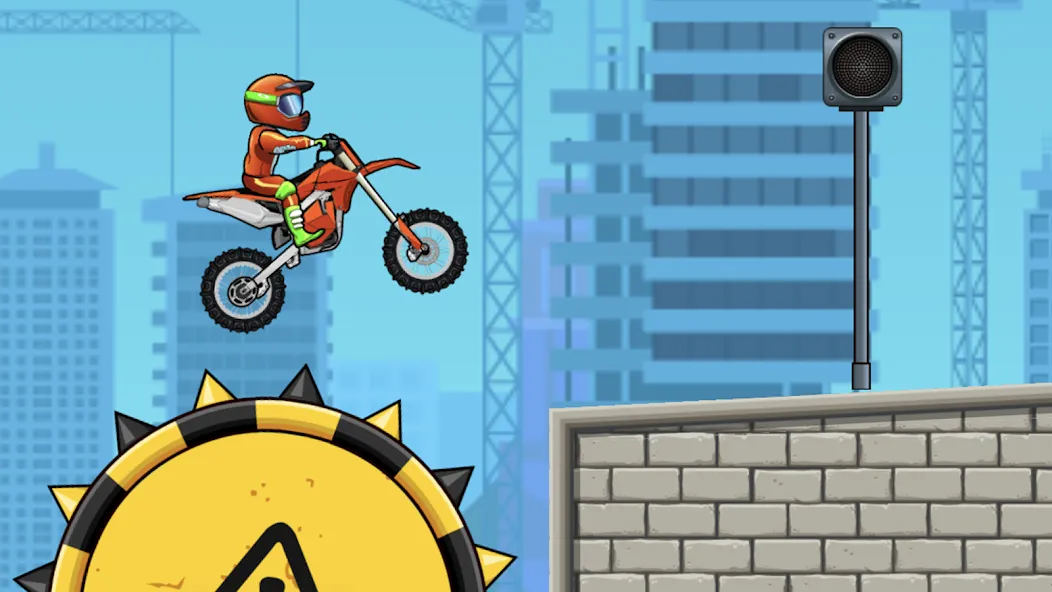 Moto X3M Bike Race Game [MOD: безлимитные деньги и все уровни открыты] Screenshot 1