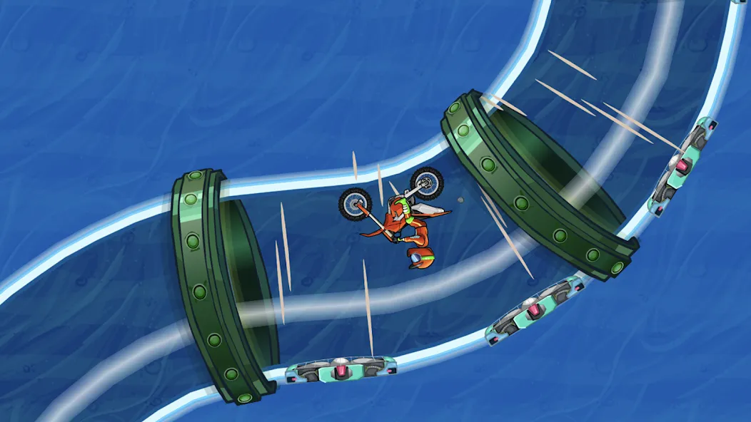 Moto X3M Bike Race Game [MOD: безлимитные деньги и все уровни открыты] Screenshot 3