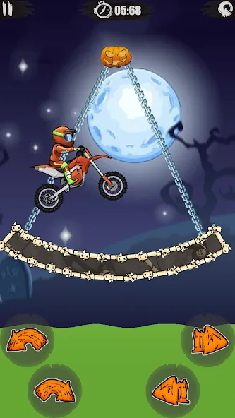 Moto X3M Bike Race Game [MOD: безлимитные деньги и все уровни открыты] Screenshot 4