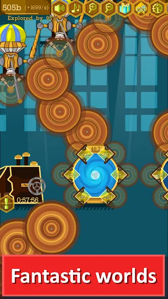 Steampunk Idle Gear Spinner [MOD: безлимитные деньги и ускоренная прокачка] Screenshot 5