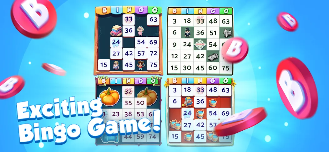 Bingo Bash: Live Bingo Games [MOD: безлимитные монеты и бонусы] Screenshot 1
