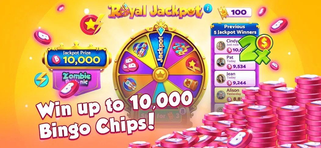 Bingo Bash: Live Bingo Games [MOD: безлимитные монеты и бонусы] Screenshot 4