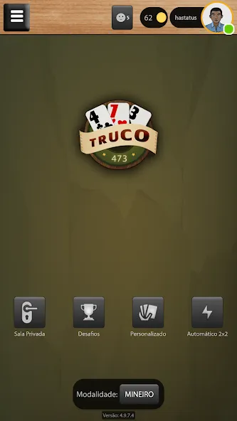 Truco 473 [MOD: безлимитные монеты и все карты открыты] Screenshot 1