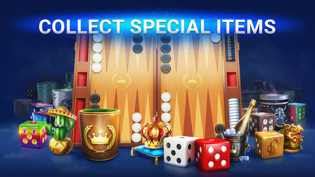 Backgammon Live - Online Games [MOD: бесконечные монеты и без рекламы] Screenshot 5