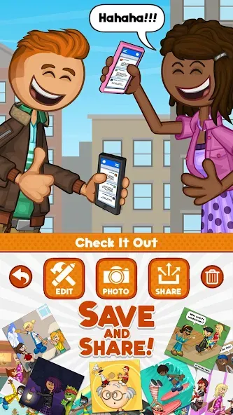 Papa Louie Pals [MOD: безлимитные монеты и все наряды] Screenshot 5