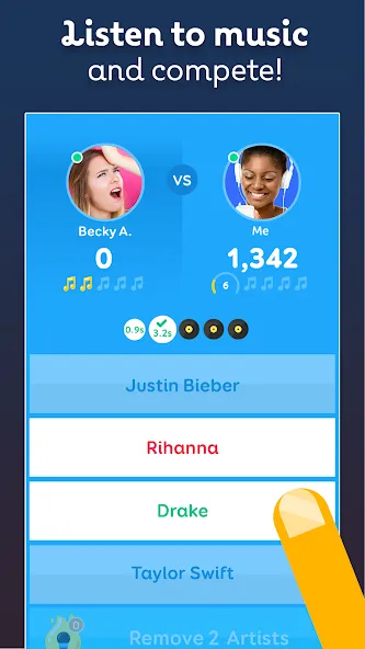 SongPop Classic: Music Trivia [MOD: безлимитные жизни и открыты все песни] Screenshot 3