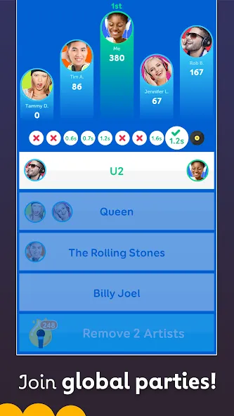 SongPop Classic: Music Trivia [MOD: безлимитные жизни и открыты все песни] Screenshot 4