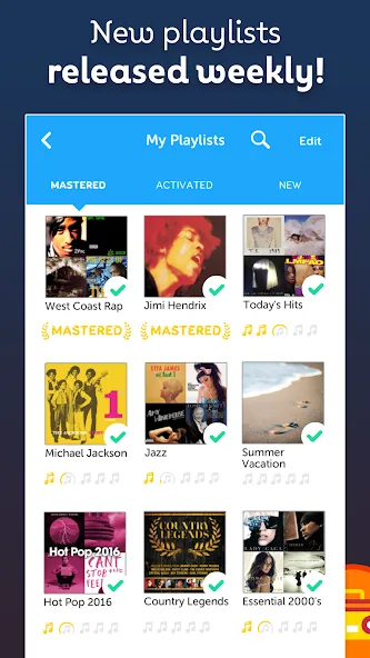 SongPop Classic: Music Trivia [MOD: безлимитные жизни и открыты все песни] Screenshot 5