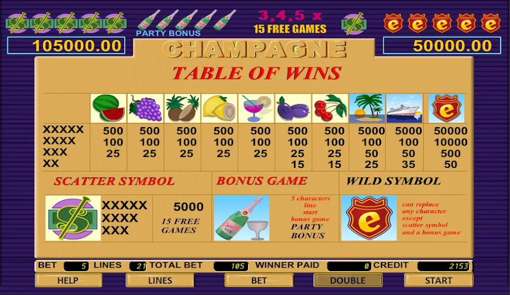 Champagne Slot [MOD: безлимитные монеты и бонусы] Screenshot 5