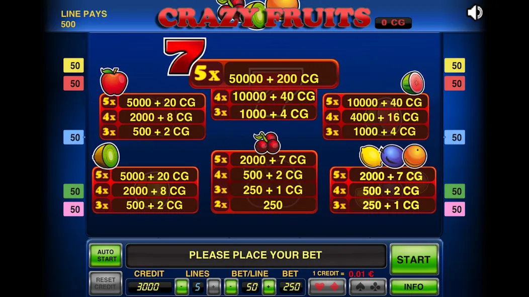 Crazy Fruits [MOD: много монет и жизней] Screenshot 4