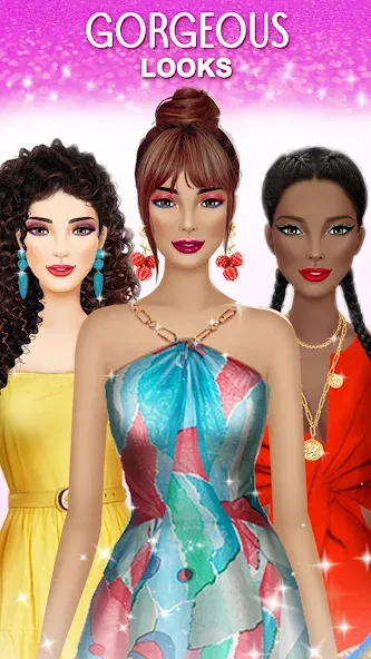 Fashion Stylist: Dress Up Game [MOD: безлимитные деньги и все наряды] Screenshot 1