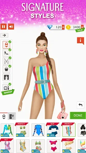 Fashion Stylist: Dress Up Game [MOD: безлимитные деньги и все наряды] Screenshot 5