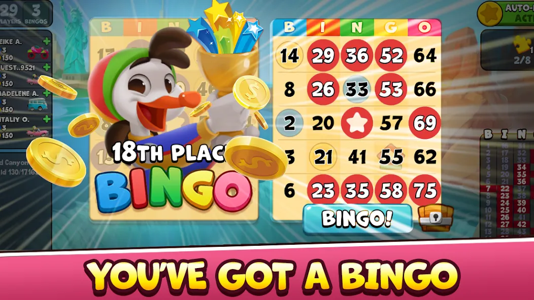 Bingo Drive: Fun Bingo Games [MOD: безлимитные билеты и бонусы] Screenshot 1