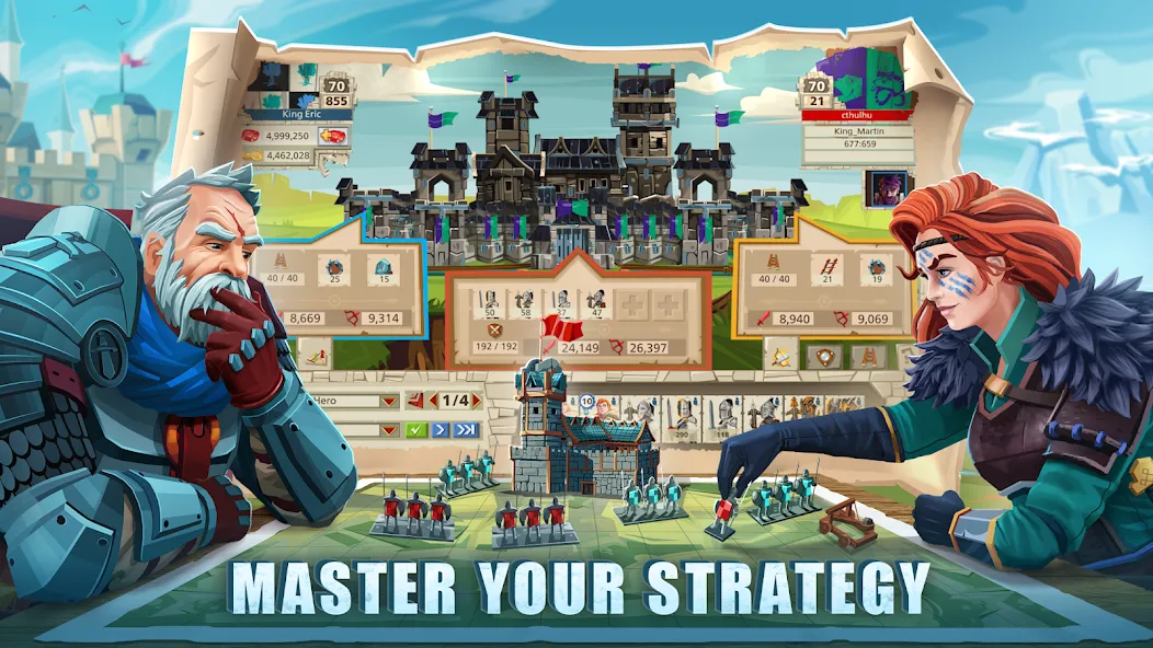 Empire: Four Kingdoms [MOD: безлимитные ресурсы и ускоренное развитие] Screenshot 2