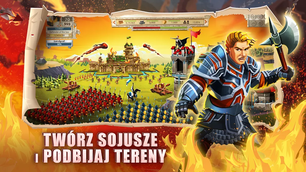 Empire: Four Kingdoms (PL] [MOD: безлимитные ресурсы и ускоренное строительство] Screenshot 3