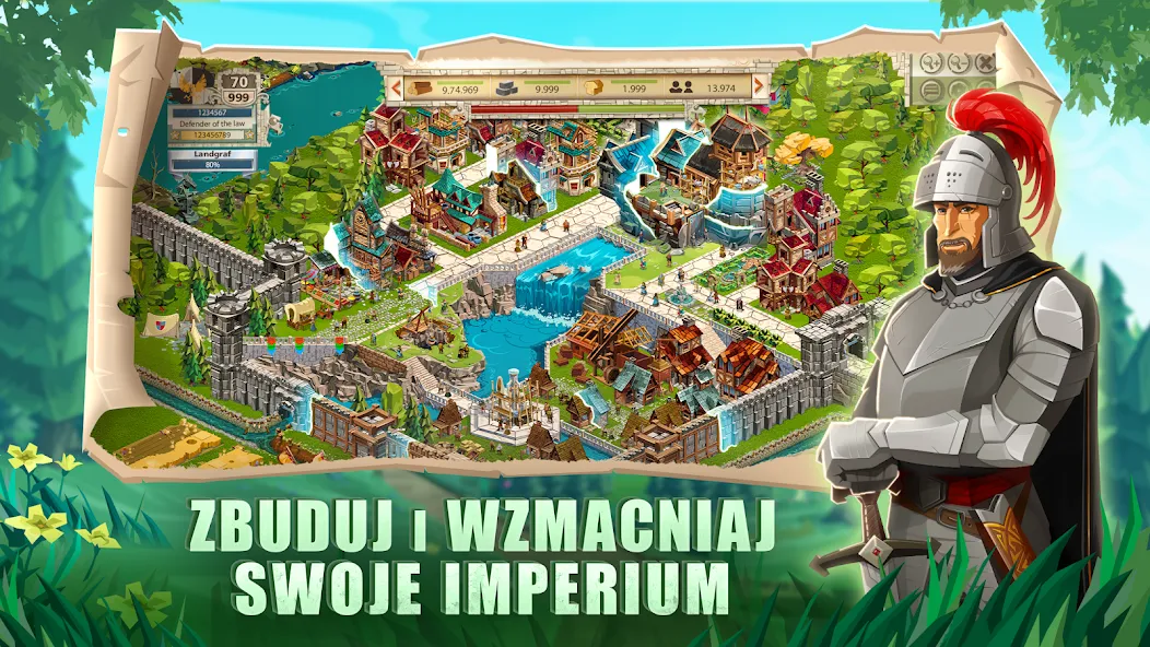 Empire: Four Kingdoms (PL] [MOD: безлимитные ресурсы и ускоренное строительство] Screenshot 4