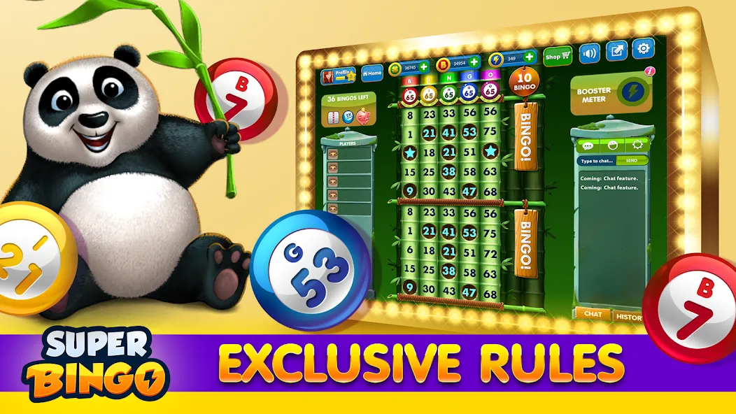 Super Bingo HD - Bingo Games [MOD: без рекламы и бесконечные билеты] Screenshot 2