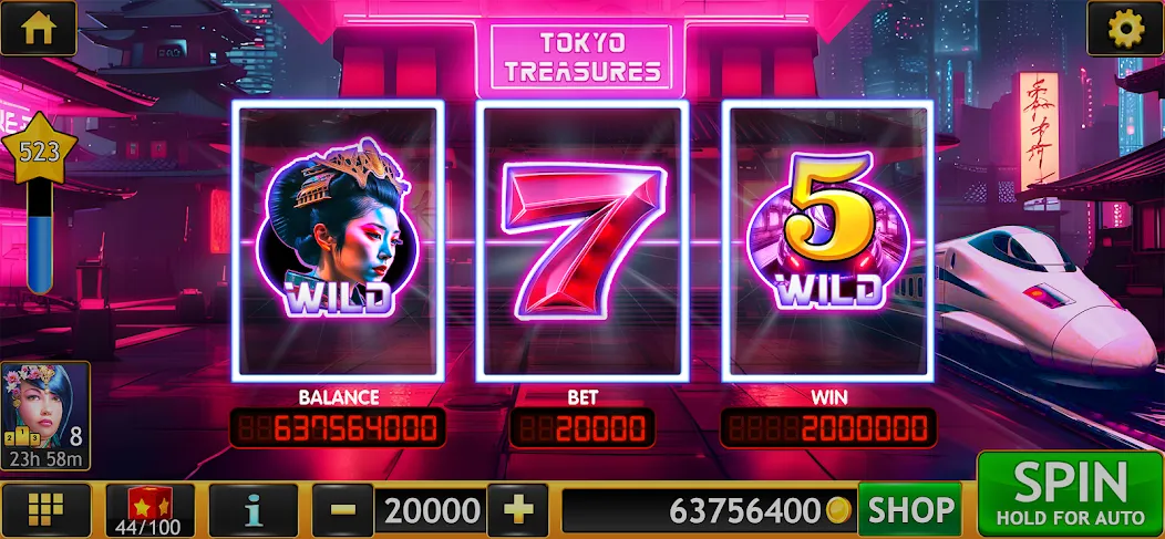 Slots of Luck: Vegas Casino [MOD: безлимитные монеты и бонусы] Screenshot 3