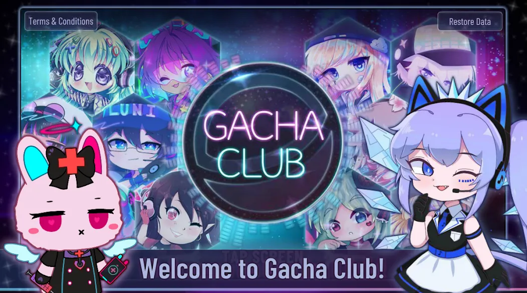 Gacha Club [MOD: открыты все персонажи и предметы] Screenshot 1