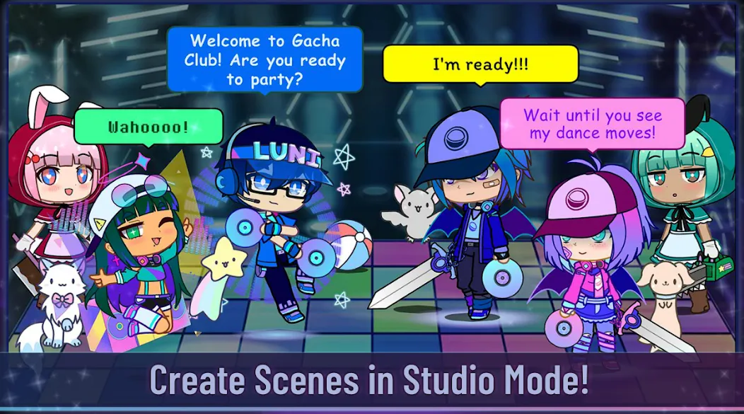 Gacha Club [MOD: открыты все персонажи и предметы] Screenshot 4