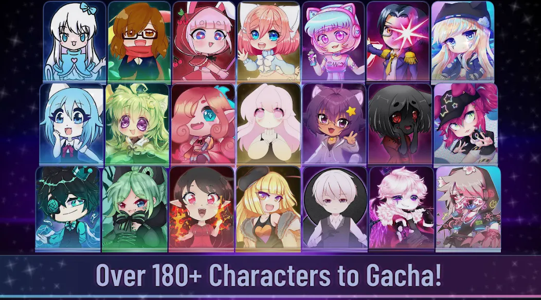 Gacha Club [MOD: открыты все персонажи и предметы] Screenshot 5