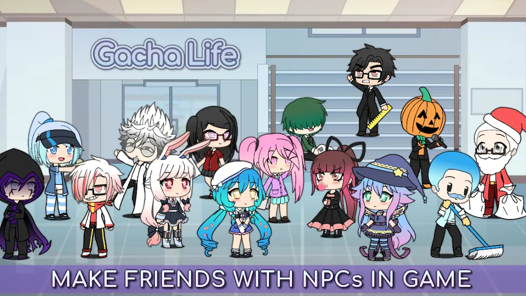 Gacha Life [MOD: безлимитные деньги и все персонажи] Screenshot 5