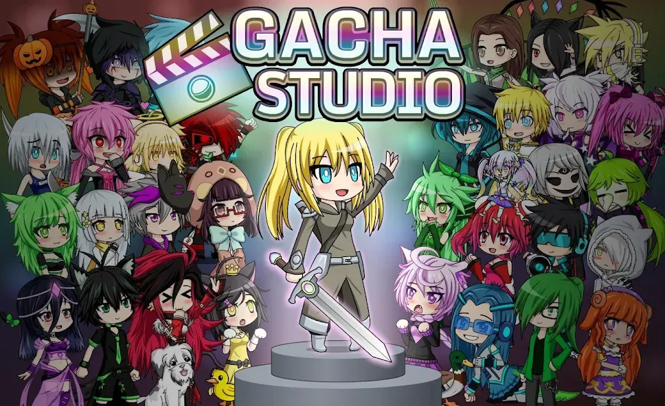 Gacha Studio (Anime Dress Up] [MOD: разблокированы все наряды и аксессуары] Screenshot 1