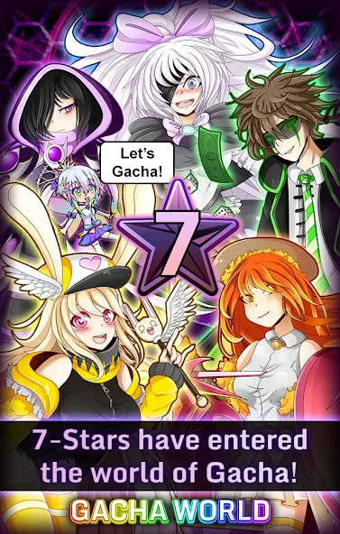 Gacha World [MOD: неограниченные ресурсы и разблокированы персонажи] Screenshot 1