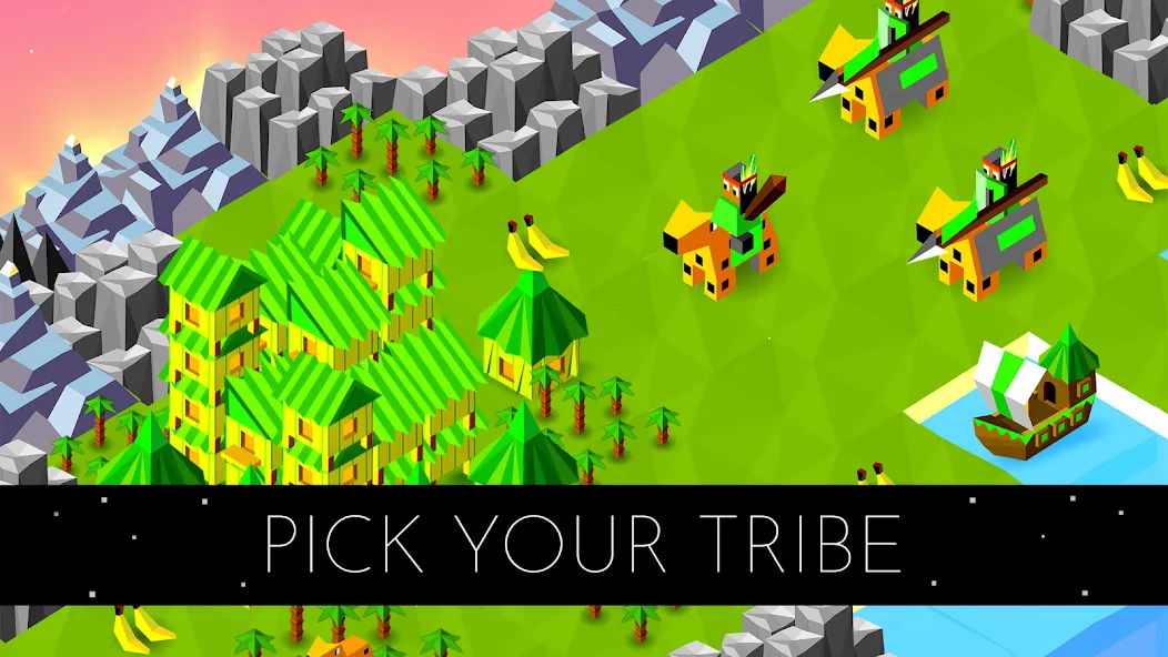 The Battle of Polytopia [MOD: безлимитные ресурсы и открыты все племена] Screenshot 1
